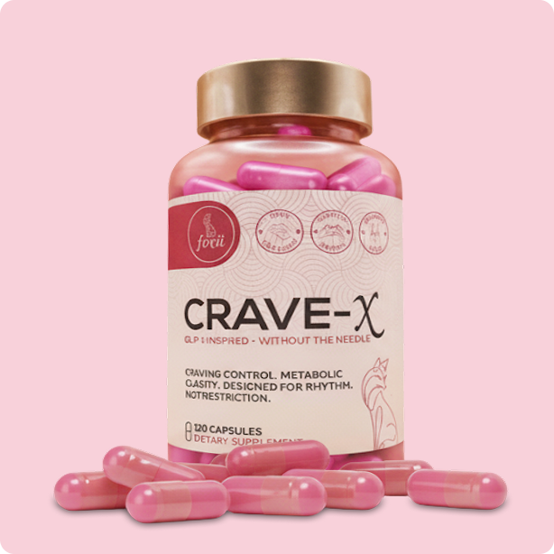 CRAVE-X: GLP-1 DAILY SUPPORT CAPSULES