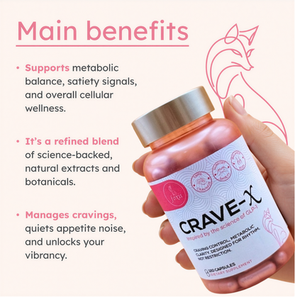 CRAVE-X: GLP-1 DAILY SUPPORT CAPSULES