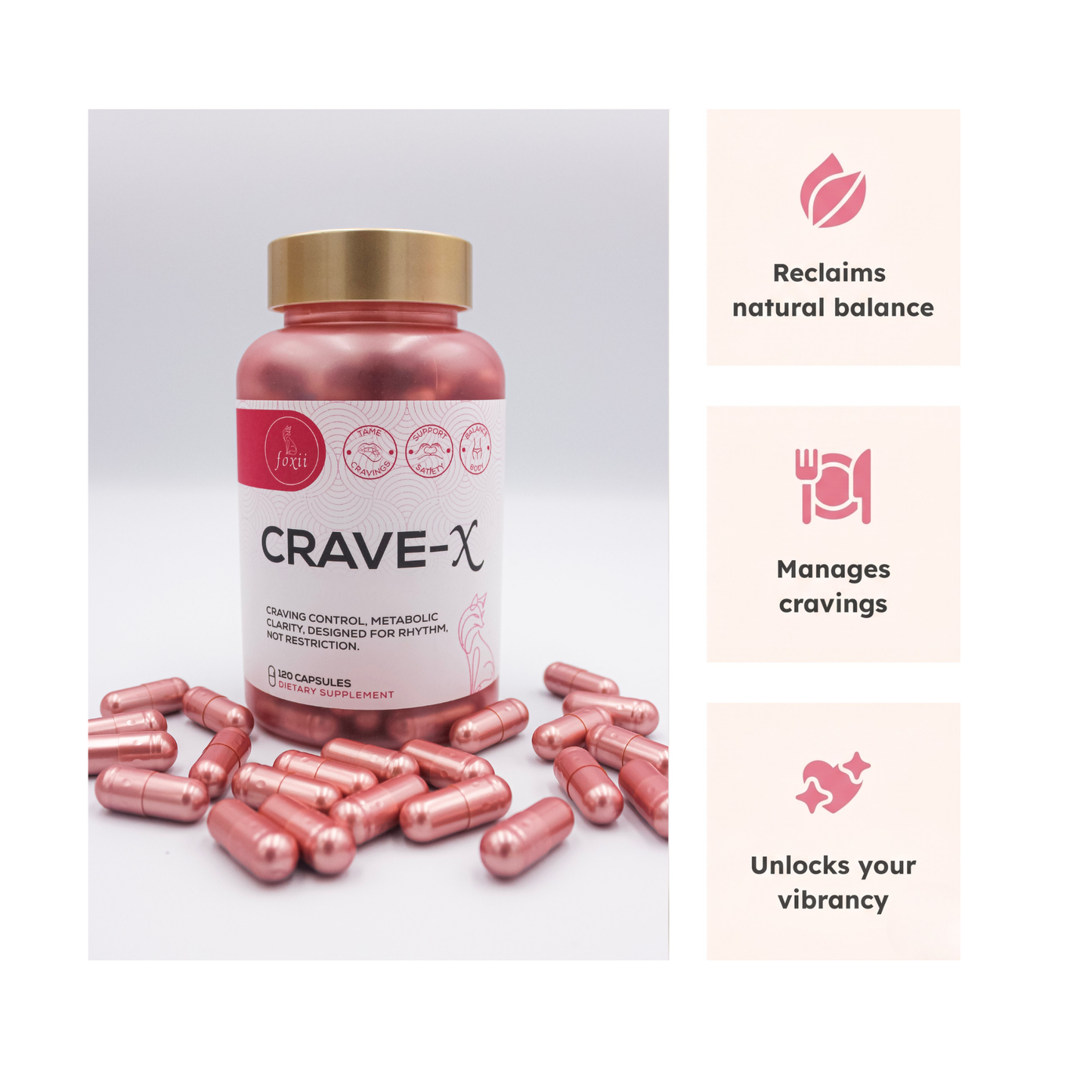 CRAVE-X: GLP-1 DAILY SUPPORT CAPSULES